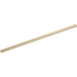 Ekena Millwork - DENSELZ02 - Signature Urethane Elizabeth Dentil Block Trim, Primed Tan