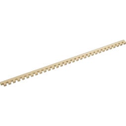 Ekena Millwork - DENSMAT00 - Signature Urethane Matthews Dentil Trim, Primed Tan