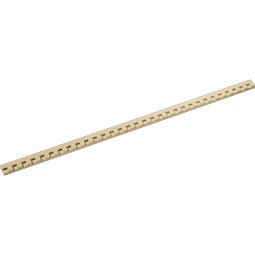 Ekena Millwork - DENSMAT01 - Signature Urethane Matthews Dentil Trim w/Backplate, Primed Tan