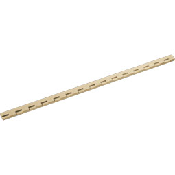 Ekena Millwork - DENSMNR01 - Signature Urethane Monroe Dentil Trim w/Backplate, Primed Tan