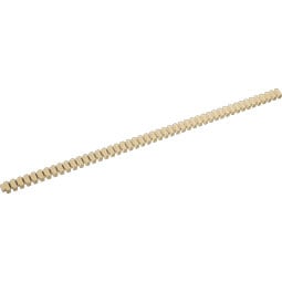 Ekena Millwork - DENSSAN02 - Signature Urethane Sanford Dentil Block Trim, Primed Tan