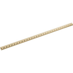 Ekena Millwork - DENSWIL01 - Signature Urethane Wilson Dentil Trim w/Backplate, Primed Tan