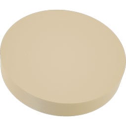 Ekena Millwork - ROSSGRY00 - Standard Grayson Signature Urethane Rosette with Square Edge, Primed Tan