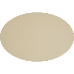 Ekena Millwork - ROSSDAL04 - Signature Urethane Standard Dalton Bullseye Rosette With Rounded Edge, Primed Tan
