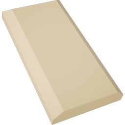 Ekena Millwork - PBSFOS01 - Signature Urethane Standard Foster Plinth Block with Beveled Edge