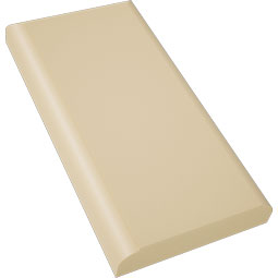 Ekena Millwork - PBSFOS05 - Signature Urethane Standard Foster Plinth Block With Rounded Edge
