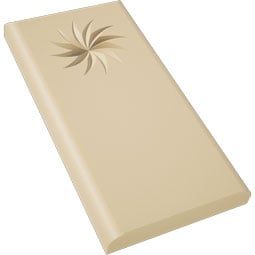 Ekena Millwork - PBSFOS14 - Signature Urethane Standard Foster Spiral Plinth Block With Rounded Edge