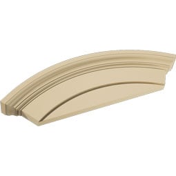 Ekena Millwork - PEDSARD00 - Arched Signature Urethane Pediment, Primed Tan