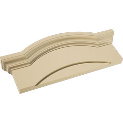 Ekena Millwork - PEDSEYE00 - Eyebrow Signature Urethane Pediment, Primed Tan