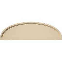 Ekena Millwork - PEDSSELL00 - Elliptical Smooth Signature Urethane Pediment, Primed Tan