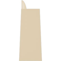 Ekena Millwork - PEDSSACR00 - Acorn Signature Urethane Pediment (Acorn Ships Unattached in Box), Primed Tan