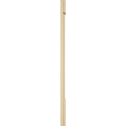 Ekena Millwork - PILSFL-2 - Signature Urethane Fluted Pilaster Capital & Base, High Density Milled Urethane, Factory Primed Tan, Sold As Pair