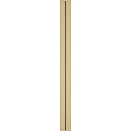 Ekena Millwork - PILSRP-2 - Signature Urethane Raised Panel Pilaster Capital & Base, High Density Milled Urethane, Factory Primed Tan, Sold As Pair