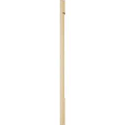 Ekena Millwork - PILSSM-2 - Signature Urethane Plain Pilaster Capital & Base, High Density Milled Urethane, Factory Primed Tan, Sold As Pair