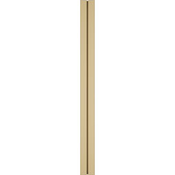 Ekena Millwork - PILSSM-2 - Signature Urethane Plain Pilaster Capital & Base, High Density Milled Urethane, Factory Primed Tan, Sold As Pair
