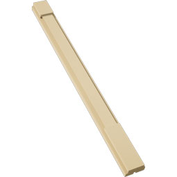 Ekena Millwork - PILSSM-2 - Signature Urethane Plain Pilaster Capital & Base, High Density Milled Urethane, Factory Primed Tan, Sold As Pair