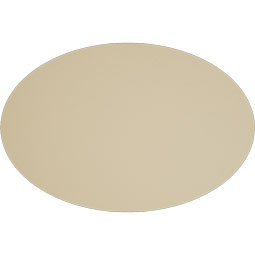 Ekena Millwork - ROSSDAL00 - Standard Dalton Signature Urethane Rosette with Square Edge, Primed Tan