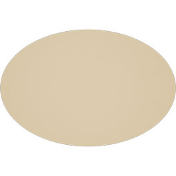 Ekena Millwork - ROSSDAL00 - Standard Dalton Signature Urethane Rosette with Square Edge, Primed Tan