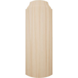 Ekena Millwork - MOCWM618 - 5 1/4"H x 1 5/16"P WM618 Americraft Solid Hardwood Stain Grade Ogee Bullnose Outside Baseboard Corner Moulding