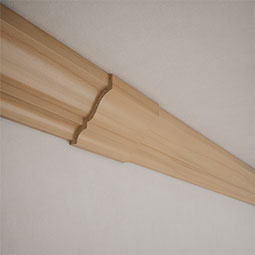 Ekena Millwork - MCQWM52 - 1 13/16"P x 6"L x 2 3/8"H WM52 Americraft Solid Hardwood Stain Grade MiterLink Crown Moulding Quick Coupler