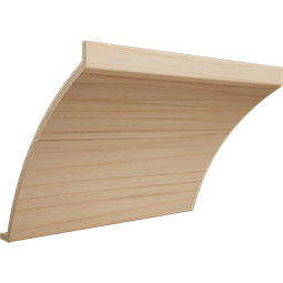 Ekena Millwork - MCQWM291 - 3 11/16"P x 6"L x 4 3/16"H WM291 Americraft Solid Hardwood Stain Grade Crown Moulding Quick Coupler