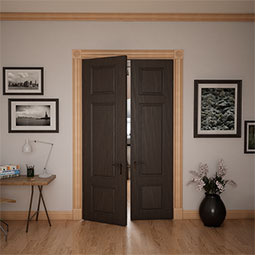 Ekena Millwork - MCQWM45 - 3 15/16"P x 6"L x 3 7/8"H WM45 Americraft Solid Hardwood Stain Grade Crown Moulding Quick Coupler