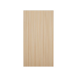 Ekena Millwork - PBSD3 - 3 1/2"W x 6 1/2"H x 1 1/8"P Americraft Smooth Plinth Block with Decorative Edge