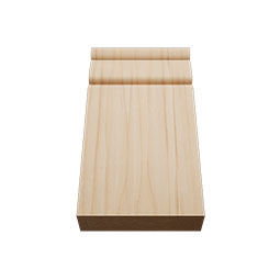 Ekena Millwork - PBTR3 - 3 1/2"W x 6 1/2"H x 1"P Americraft Traditional Plinth Block