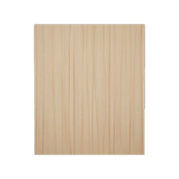 Ekena Millwork - PBSB6 - 5 1/2"W x 6 1/2"H x 1 1/8"P Americraft Smooth Plinth Block with Beveled Edge