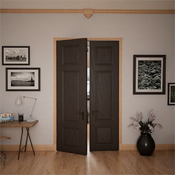 Ekena Millwork - PBSS2 - 2 1/2"W x 6 1/2"H x 1 1/8"P Americraft Smooth Plinth Block with Squared Edge