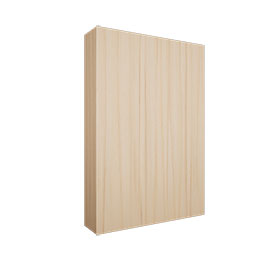 Ekena Millwork - PBSS5 - 4 1/2"W x 6 1/2"H x 1 1/8"P Americraft Smooth Plinth Block with Squared Edge