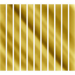 Ekena Millwork - SWA - Designer Series Adjustable Acrylic Slat Wall Panel Kit w/ 4"W Slats