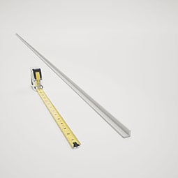 Royal Building Products, Inc - MLDP01X01OWM206WH - WM206 - 11/16"D x 11/16"W x 96"L, TrueCraft PVC Outside Corner Moulding, White