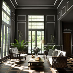 Royal Building Products, Inc - MLDP00X01WM142WH - WM142 - 3/4"H x 1/4"P x 96"L, TrueCraft PVC Screen Moulding, White