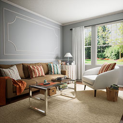 Royal Building Products, Inc - MLDP00X01WM142WH - WM142 - 3/4"H x 1/4"P x 96"L, TrueCraft PVC Screen Moulding, White