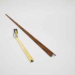 Royal Building Products, Inc - MLDP01X01OCMHO - 15/16"D x 15/16"W x 96"L, TrueCraft PVC Outside Corner Moulding, Highlands Oak