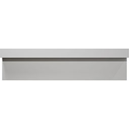 Royal Building Products, Inc - MLDP01X01WM291WH - WM291 - 1 1/8"H x 9/16"P x 96"L, TrueCraft PVC Cap Moulding, White