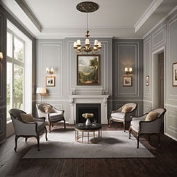 Royal Building Products, Inc - MLDP00X02WM269WH - WM269 - 1 9/16"H x 1/4"P x 96"L, TrueCraft PVC Lattice Moulding, White