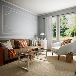 Royal Building Products, Inc - MLDP00X02WM269WH - WM269 - 1 9/16"H x 1/4"P x 96"L, TrueCraft PVC Lattice Moulding, White