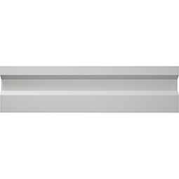 Royal Building Products, Inc - MLDP01X02WM180WH - WM180 - 2"H x 1 1/4"P x 96"L, TrueCraft PVC Brick Mould, White