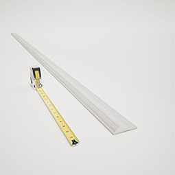 Royal Building Products, Inc - MLDP01X03CSWH - 2 5/8"H x 1/2"P x 96"L, TrueCraft PVC Creations Series Chair Rail Moulding, White