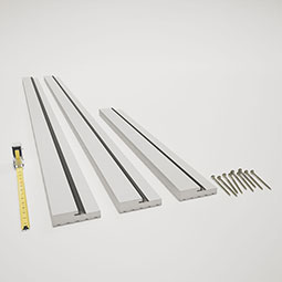 Royal Building Products, Inc - MLDP01X05WM3050WH - WM3050 - 4 9/16"H x 1 1/4"P x 80"L, TrueCraft PVC Door Jamb Moulding, White (3-Piece Kit)