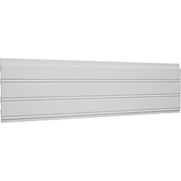 Royal Building Products, Inc - MLDP00X06WM51AWH - WM51-A - 5 15/32"H x 13/32"P x 96"L, TrueCraft PVC Beaded Planking Moulding, White