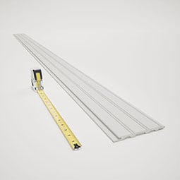 Royal Building Products, Inc - MLDP00X06WM51AWH - WM51-A - 5 15/32"H x 13/32"P x 96"L, TrueCraft PVC Beaded Planking Moulding, White