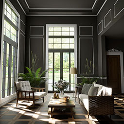 Royal Building Products, Inc - MLDP01X06DJWH - 5 7/8"H x 11/16"P x 96"L, TrueCraft PVC Door Jamb Moulding, White