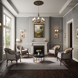 Royal Building Products, Inc - MLDP01X06DJWH - 5 7/8"H x 11/16"P x 96"L, TrueCraft PVC Door Jamb Moulding, White