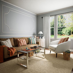 Royal Building Products, Inc - MLDP01X06DJWH - 5 7/8"H x 11/16"P x 96"L, TrueCraft PVC Door Jamb Moulding, White