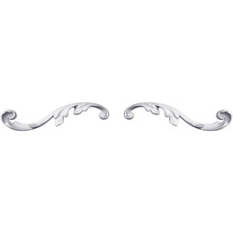 Ekena Millwork - ONL02X06X01HA-P - Endurathane Hadley Onlay, 2 1/2"W x 5 3/4"H x 5/8"P (Sold as a Pair or Seperately), Factory Primed