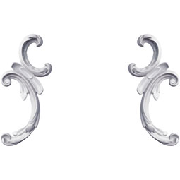 Ekena Millwork - ONL05X10X01PR-P - Endurathane Preston Onlay, 5 1/2"W x 9 7/8"H x 1 1/8"P (Sold as a Pair or Seperately), Factory Primed