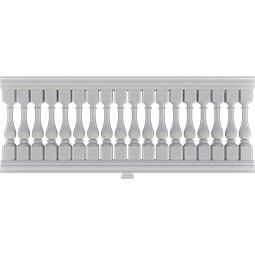 Ekena Millwork - BALKLG - Fiberthane 700 Series Legacy Balustrade Railing Kit